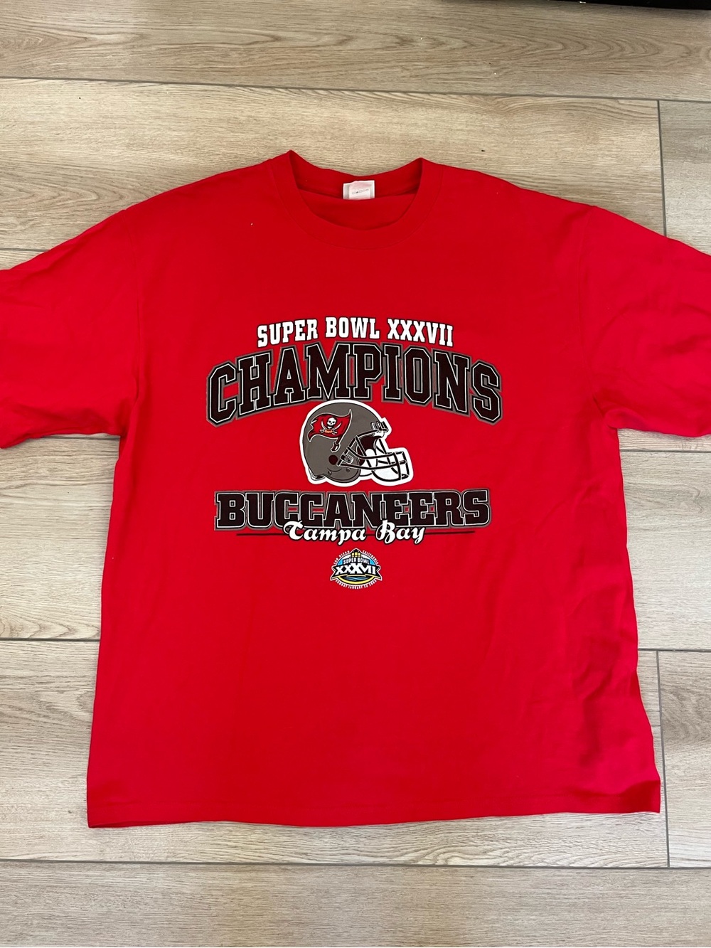 Vintage Lee Tampa Bay Buccaneers Super Bowl XXXVII Champions TShirt